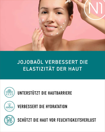 N1 Hautrötungen Pflegecreme 90 ml Behandlungscreme gegen Rötungen und Sichtbarkeit von Äderchen, mit Jojobaöl und Niacinamid.