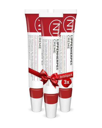 N1 Herpes Creme Vorratspack 12g, schnelle Linderung bei Lippenherpes, apothekenempfohlen, ohne Kortison.