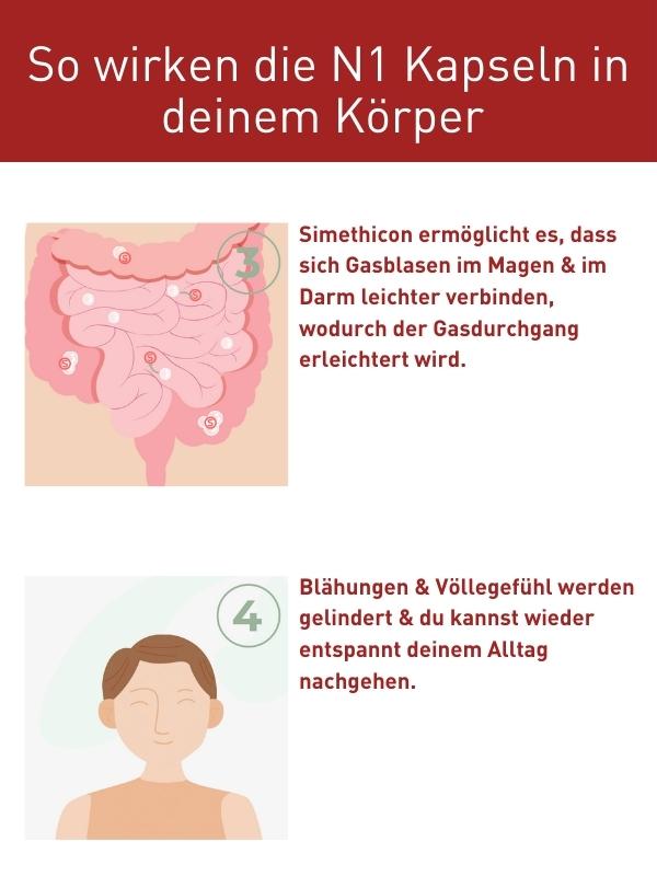 N1 Blähungen & Völlegefühl Kapseln 30 St. - N1 - SHOP