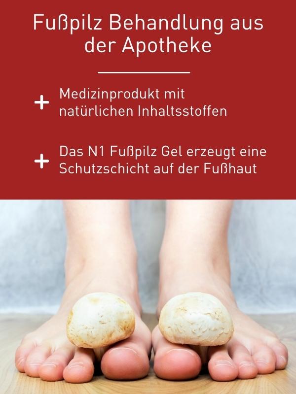 N1 Fußpilz Gel 30 ml - N1 - SHOP