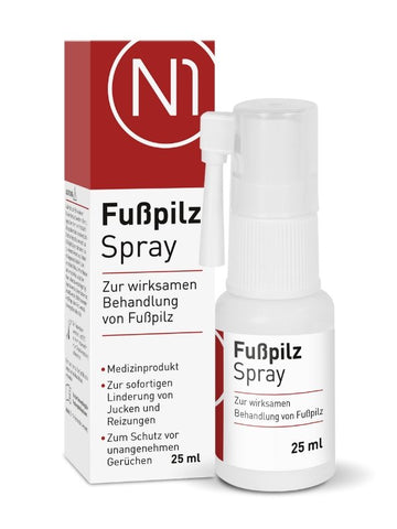N1 Fußpilz Spray, 25 ml