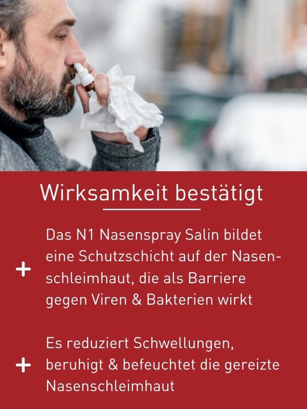 N1 Nasenspray Salin 20 ml - N1 - SHOP