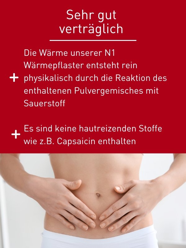 N1 Wärmepflaster bei Regelschmerzen, 4 St. - N1 - SHOP