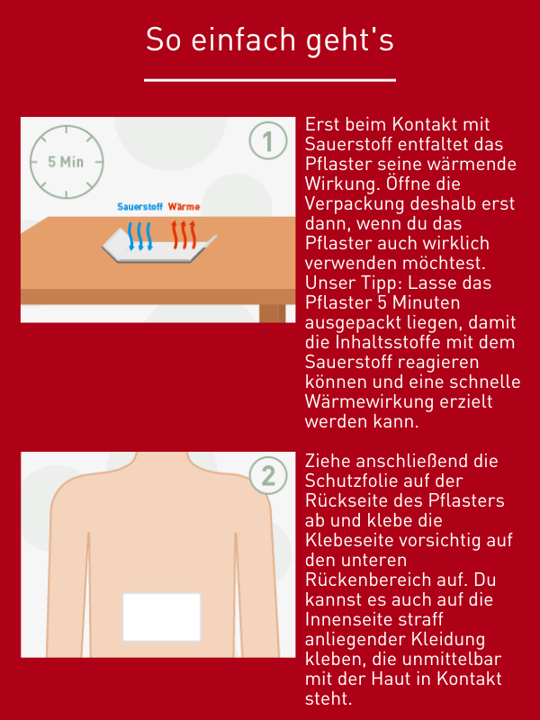 N1 Wärmepflaster für den Rücken, 8 St. - N1 - SHOP