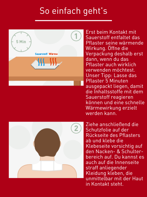 N1 Wärmepflaster für Schultern und Nacken, 4 St. - N1 - SHOP