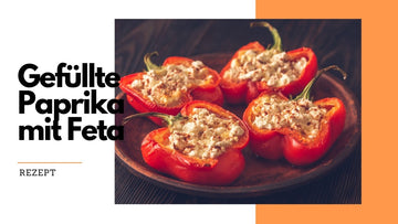 Gefüllte Paprika mit Feta (Low Carb) - N1 - SHOP
