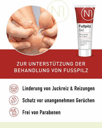 N1 Fußpilz Gel, 90 ml