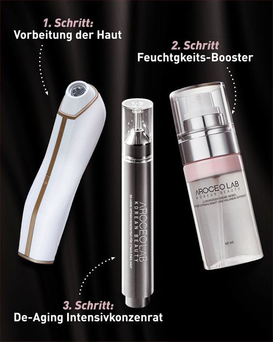 Aroceolab Korean Beauty, Luxuriöser Creme-Nebel für Strahlkraft und Volumen-Effekt 60ml, aus deutscher Apotheke. 