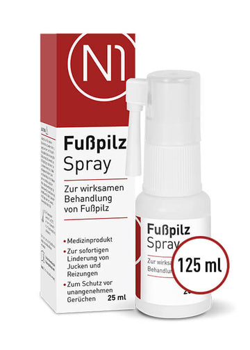 N1 Fußpilz Spray, 125 ml