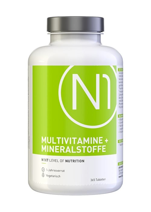 N1 Multivitamin hochdosiert, 365 Tabletten - N1 - SHOP