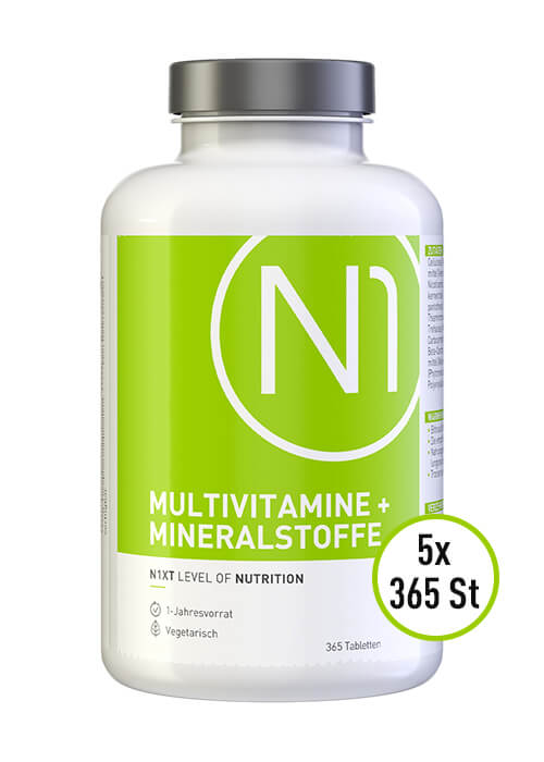 N1 Multivitamin hochdosiert, 5x365 Tabletten - N1 - SHOP