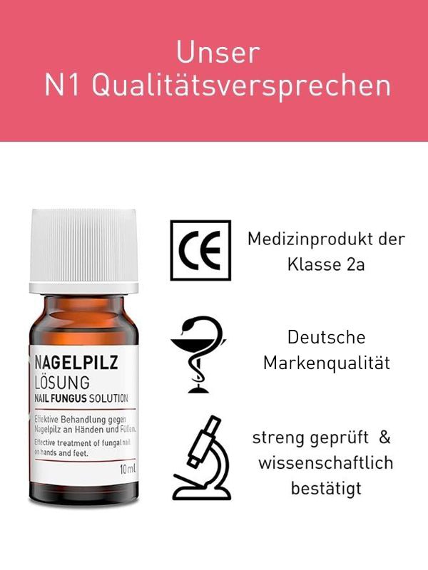 N1 Nagelpilzlösung 2 Monate Kur, 20ml - N1 - SHOP