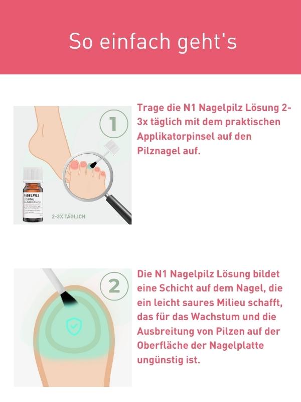 N1 Nagelpilzlösung mit patentiertem Wirkstoff, 10 ml - N1 - SHOP