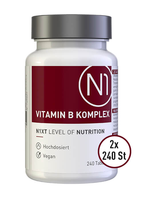 N1 Vitamin B Komplex, 2 x 240 vegane Tabletten - N1 - SHOP