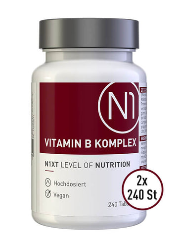 N1 Vitamin B Komplex, 2 x 240 vegane Tabletten