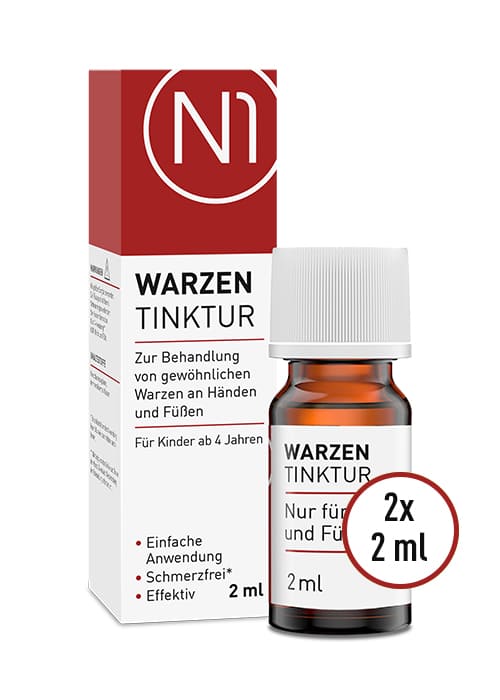 N1 Warzen Tinktur, 2 x 2 ml - N1 - SHOP