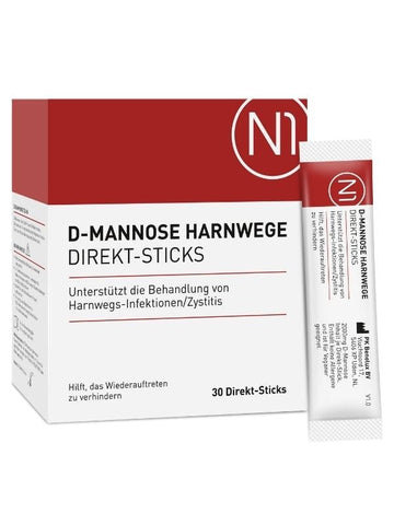 N1 D-Mannose Harnwege Direkt-Sticks, 30 St.