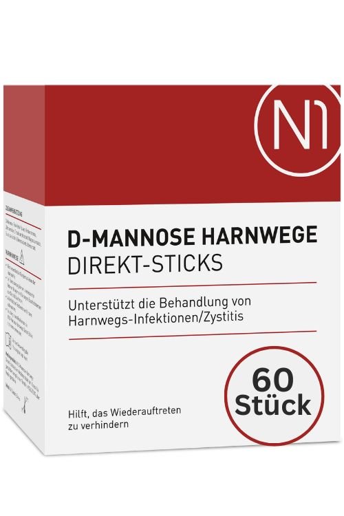 N1 D-Mannose Harnwege Direkt-Sticks, 60 St. Sparpaket - N1 - SHOP
