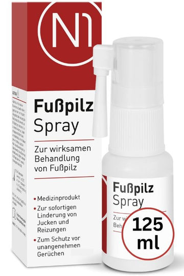 N1 Fußpilz Spray, 125 ml